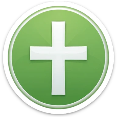 health and wellness icon sticker