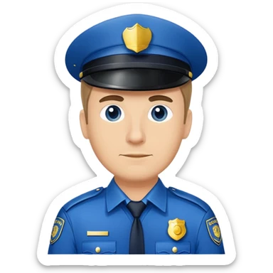 policeman sticker