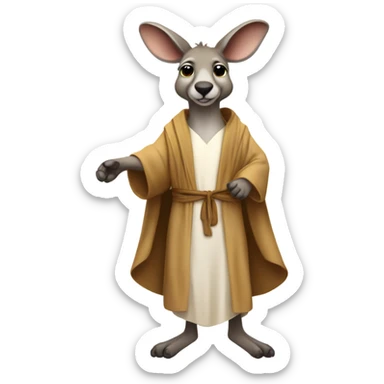 Canguro Gesu  sticker