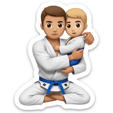 jiu jitsu choke sticker