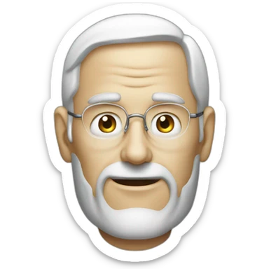 the ghost of steve jobs sticker