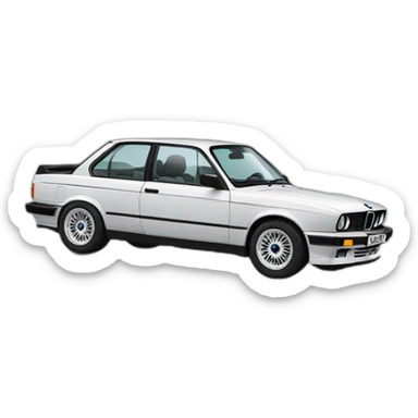 BMW E30 sticker
