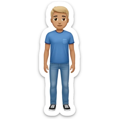 man-with-a-shopping-cart-full-body sticker