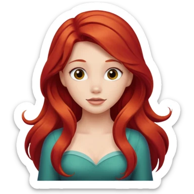 ariel Princess  sticker