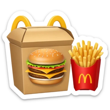 McDonald sticker