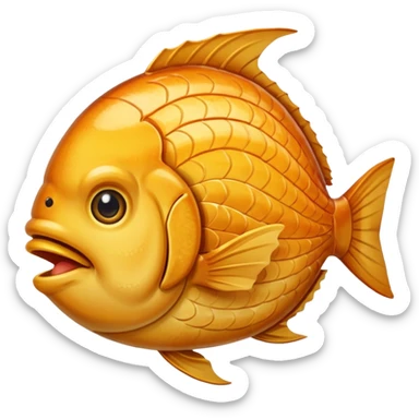 cooked fish  sticker