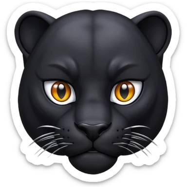 panther animal sticker