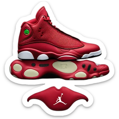 Jordan 13 sticker