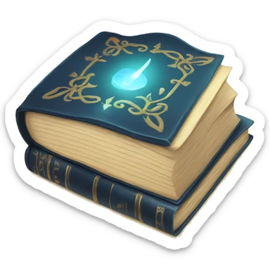 magic book sticker