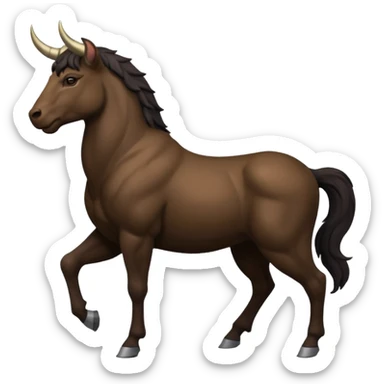 Centaur bull body sticker
