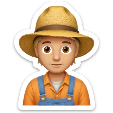 farmer sticker