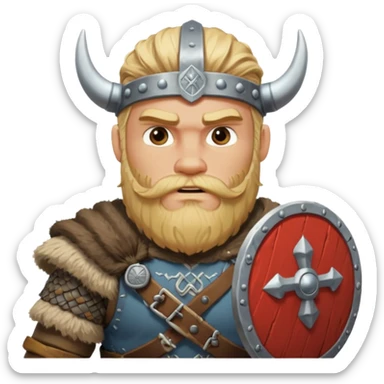 bana kick yayınları için sakallır sarışın viking abonelik rozeti oluştur sticker