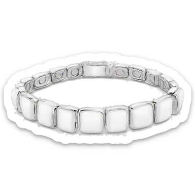 White Van cleef bracelet  sticker