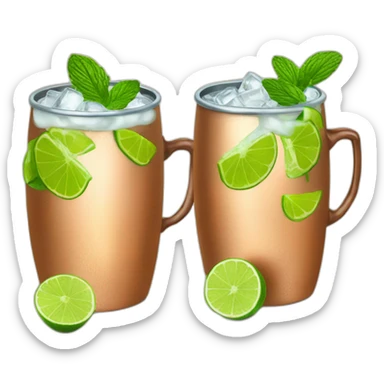 Moscow mule justine bois sticker