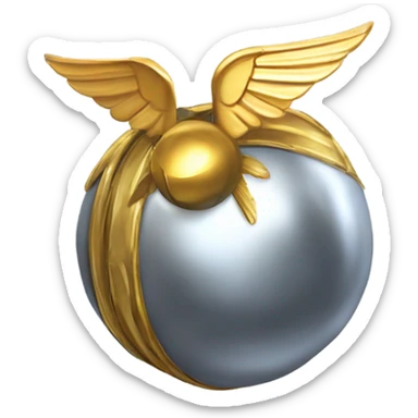 Golden-snitch sticker