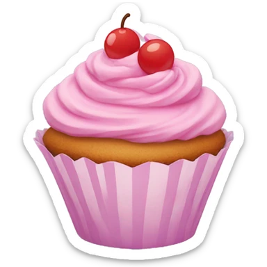 Cupcake sticker