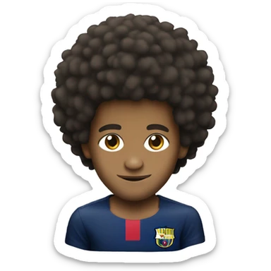 Neymar jr afro sticker