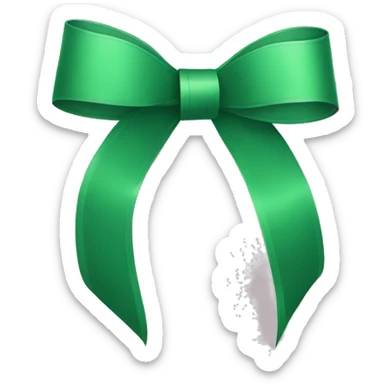 green ribbon sticker