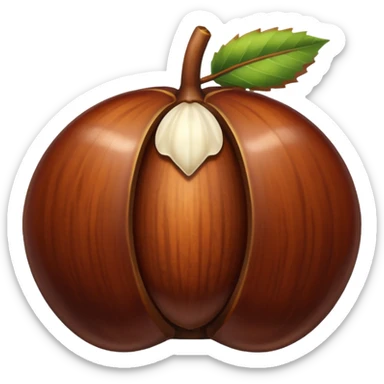 Chestnut sticker