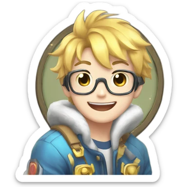 badge, medal, new year, snowflake, pokemon, picture, paint, draw sticker