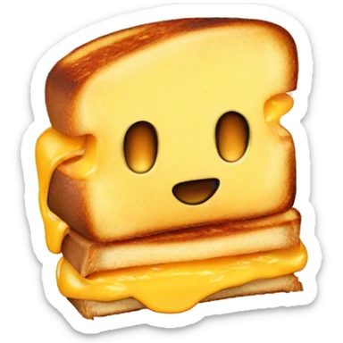 grilled cheese obama sandwich sticker