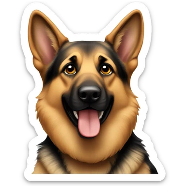 German Shepard  sticker