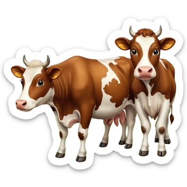 Vacas sticker