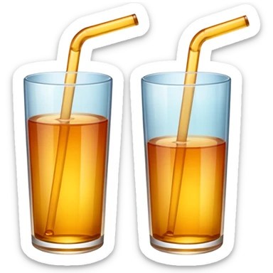 apple pack juice sticker