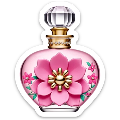 “Betsy Johnson” by Betsy Johnson, perfume bottle sticker