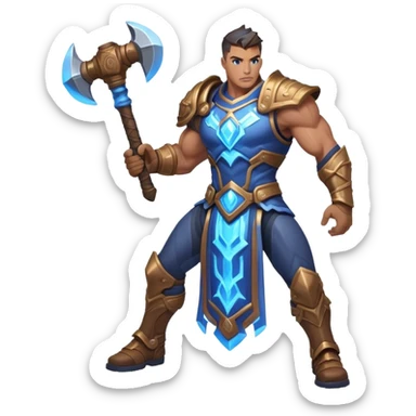 Jayce arcane hammer sticker