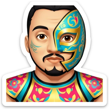 Luchador sticker