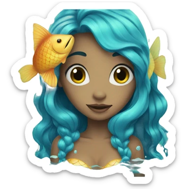 Mermaid sticker