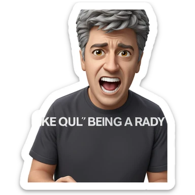 grey haired boy meme sticker