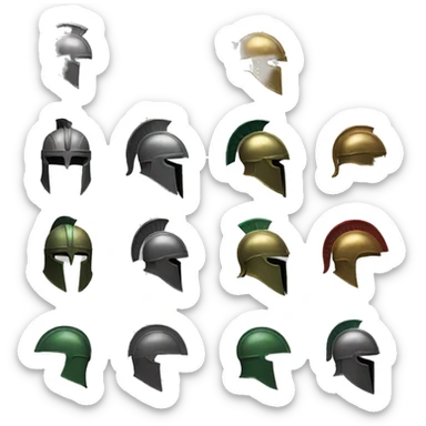 Spartan helmets sticker