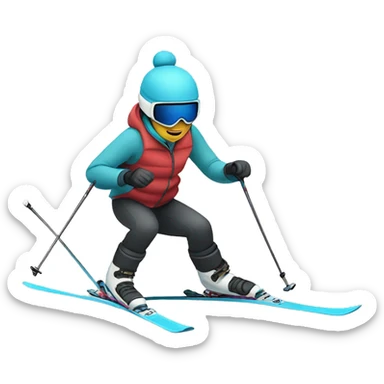 Ski sticker