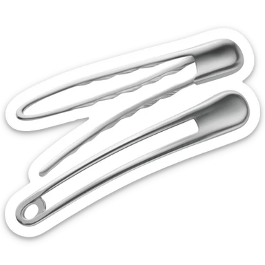bobby pins sticker