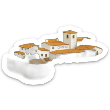 Spain country land sticker