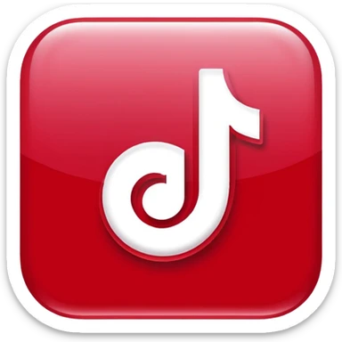 tiktok logo sticker