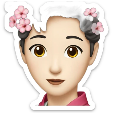 Japon cerisier sticker