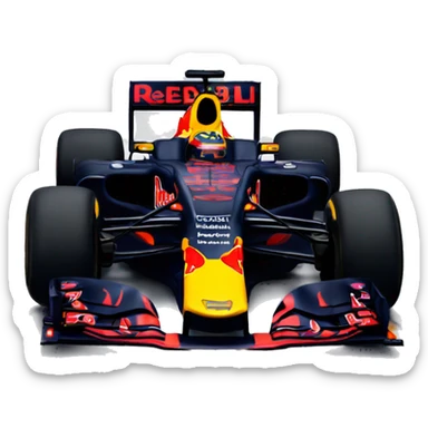 redbull f1 car sticker