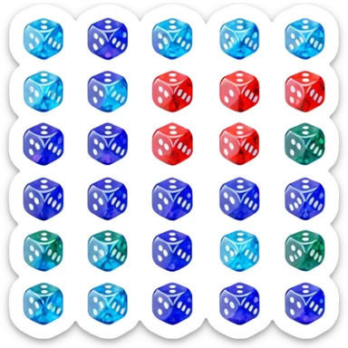 20 sided dice sticker