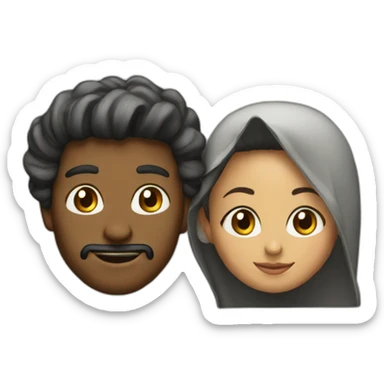 muhammad and aisha sticker