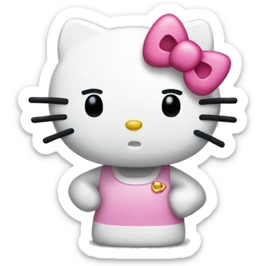 Hello Kitty sticker