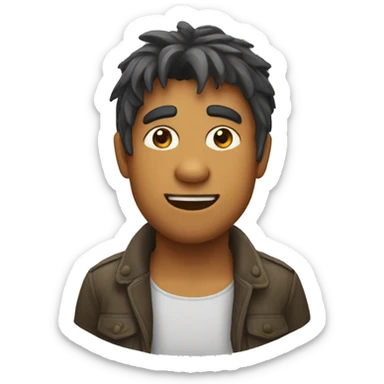 Sanglier choqué sticker