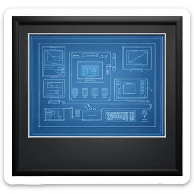 finance cad operations  sticker