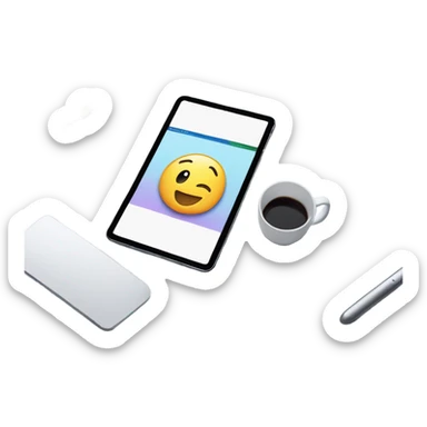 iPad Pro with Magic Keyboard sticker