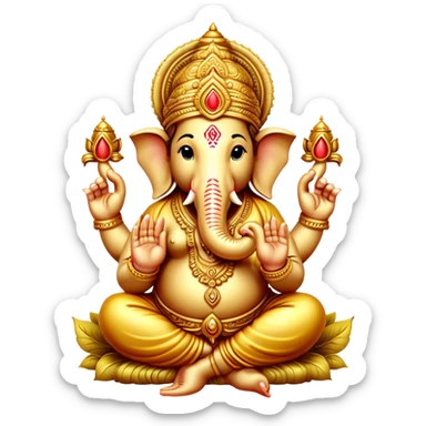 Lord ganesh sticker