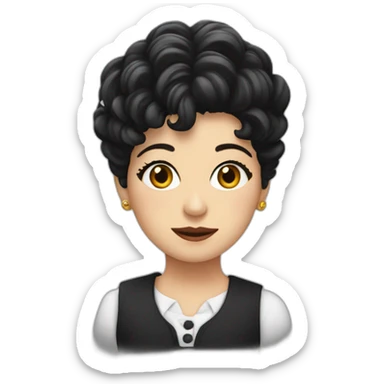 Charli chaplin sticker