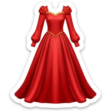 only a red princess dress




























 sticker