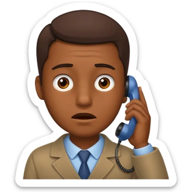 HOMBRE LLAMANDO sticker